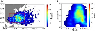 Upper-ocean structure variability in the Northwest Pacific Ocean in response to tropical cyclones